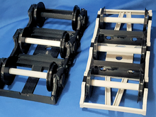 Original & New Bogie assemblies