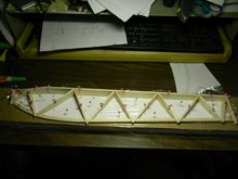 Aileron built over top of the pattern