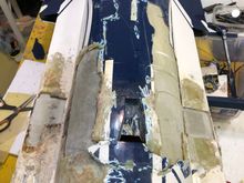 Started with  CA what parts were salvageable. Then used fiberglass sheeting that I made on a glass table. 