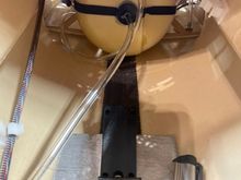 Here's my setup with my Map holder ahead of the six liter tank, I also placed my electron gear pack beside the map for balancing.
