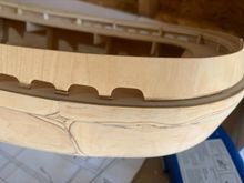 Filling in any gaps with fillets.