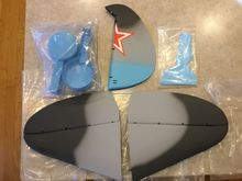  Stabilizer, rudder retract bays and retract doors. 