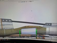 Proposed structural spine. The forward and aft parts are carbon laminated 5/32” ply. The removable centeal spine is 5/16” thick ply covered with a braided carbon fiber sleeve. 