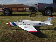 This is a stock photo from Great Planes of what the plane looks like when finished.