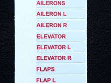 Available add-on - Servo labels