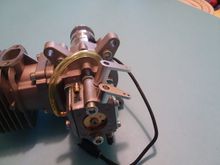 EZ to get to and attach a servo to the Choke & the throttle on a Walbro Carb with not drilling needed.