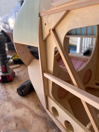 Here's the fix before I replace the (now) missing side stringer material.