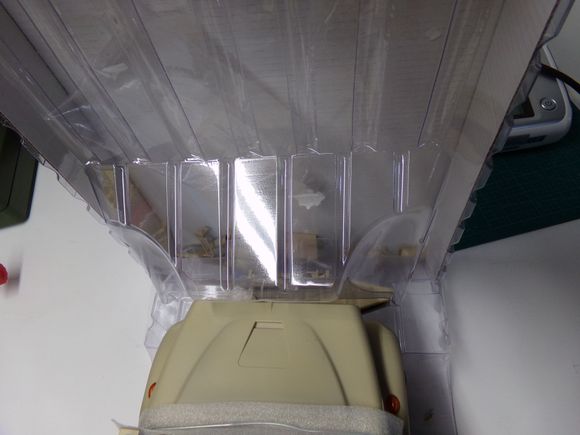 All the accessories in the Maxxpro box had come out of the bag and were floating around in the plastic packing material.  Luckily none were broken.