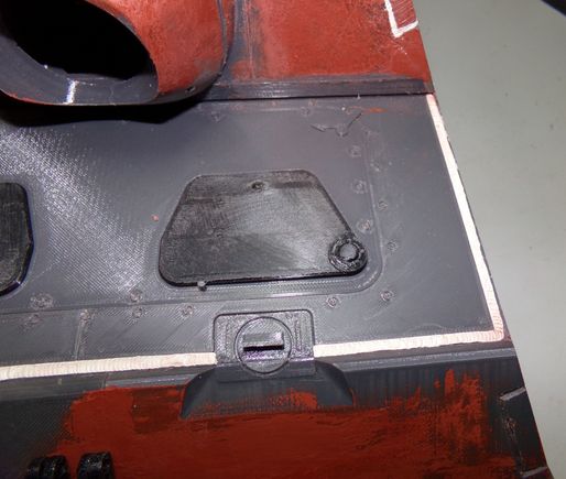 Weld bead added around the driver/gunner area.