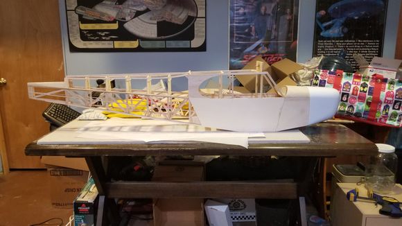 Fuse needs to be sanded and the corners rounded.  