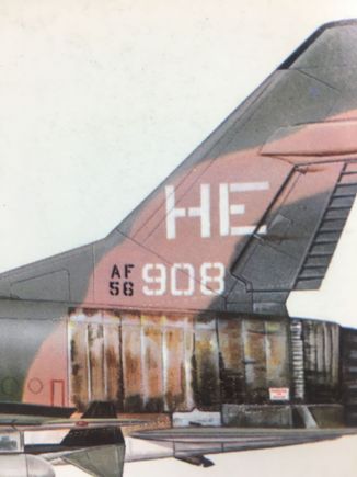 Tail in this drawing has a much larger chord than scale. 