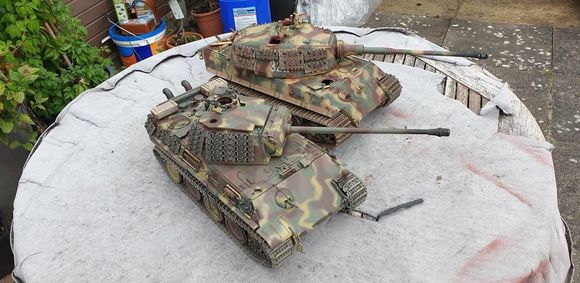 Heavily modified HL Panther G and Matoro KT. Both built by one of our club members