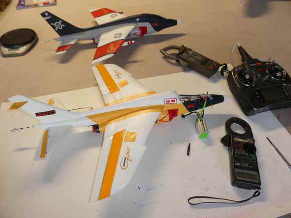 Same current draw but dramatic thrust improvement #2 model.