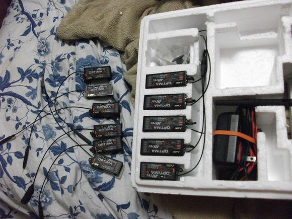 11 Receiver's for the Aurora System to control 11 airplanes and or other devices.