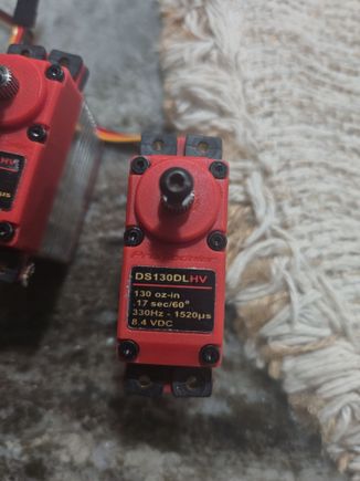 Promodler HV servos only used on one flight🫨😬