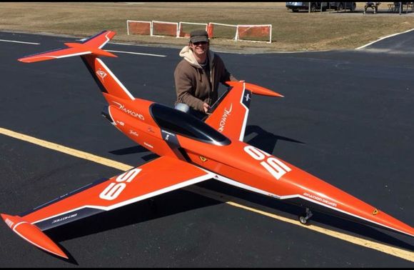 Aviation Diamond...flown to trim in and ready to fly, just add transmitter.  Essentially new/Professionally built.