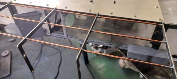 Fabrication of baskets by welding