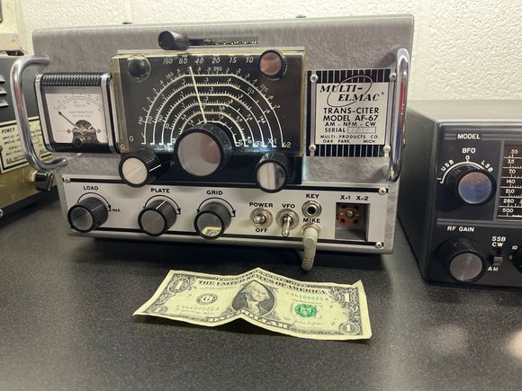 68 years old, also getting regular use.
Very compact for its day.  All tubes of course.