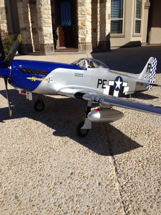 All new components With 
receipt. Test Flow Once at the Tri-City WarBird Flyin. Located a the Kingsberry Aerdrome in Kings berry Texas.