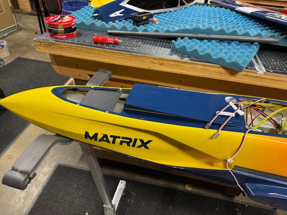 Front tray is meant for batteries