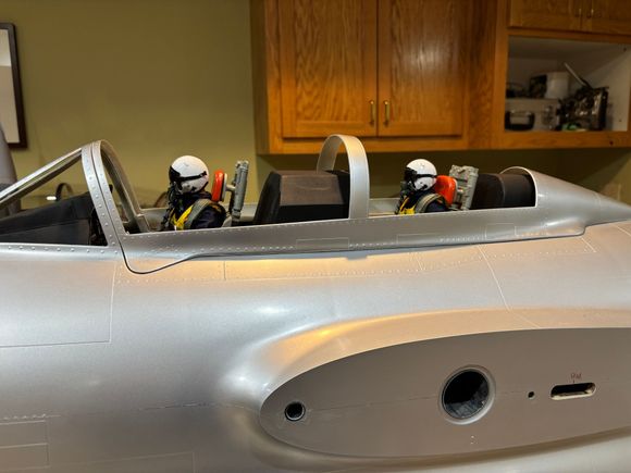 Canopy will clear helmets