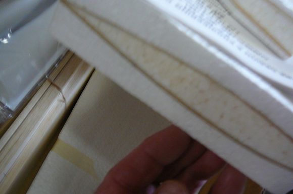 foam cores are sheeted