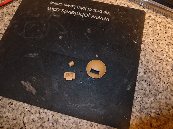 Cut the tube off and reshape the rear of the ball