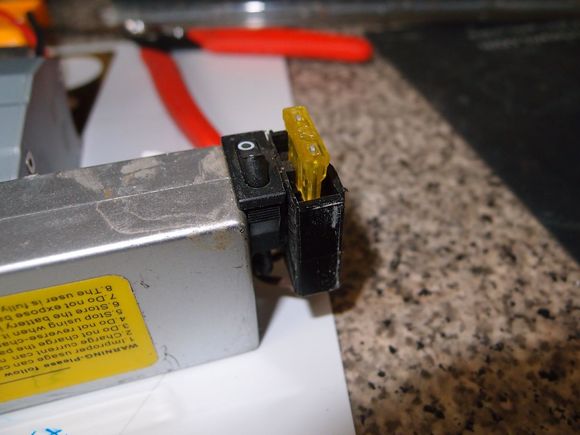 Hard case battery mod.