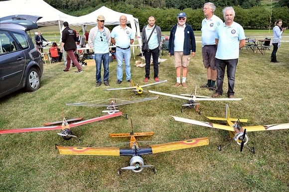Team B2M at La Coupe 2019, from the left: Jean-Luc, Roger, Ludovic, Francois, Gerard and me.
