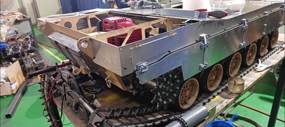 Right Side Skirt Installation Completed
