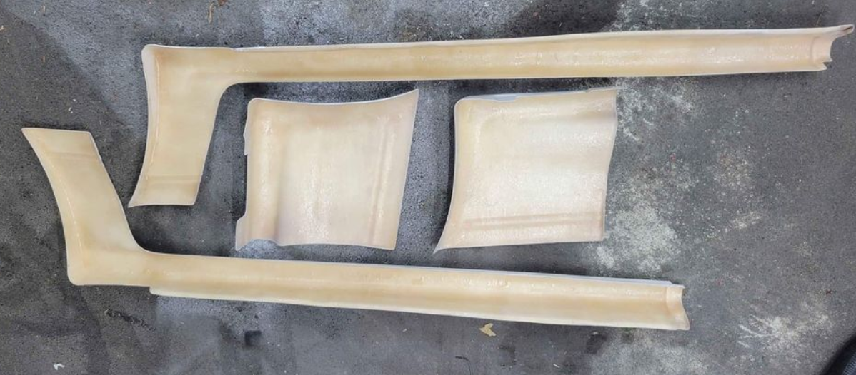 Exterior Body Parts - FC factory side skirt replicas - New - 1986 to 1991 Mazda RX-7 - Binghamton, NY 13903, United States