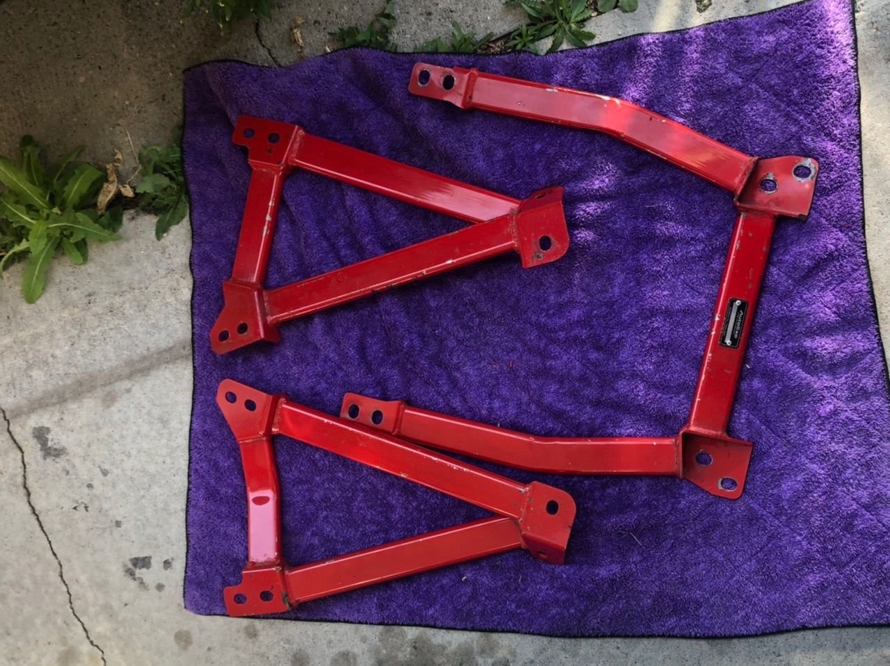 Steering/Suspension - AutoExe Rear Member Brace Set - Used - 1992 to 2002 Mazda RX-7 - Winnipeg, MB R2J 0Y, Canada