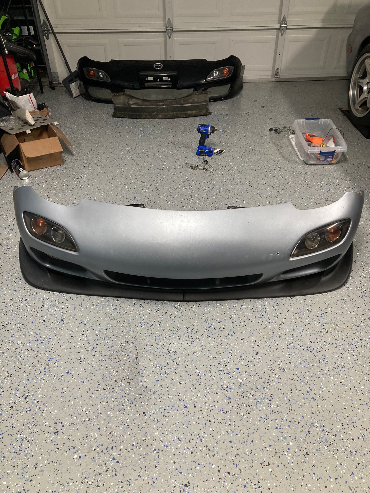 Exterior Body Parts - Plateless 99 bumper setup - Used - 1993 to 2002 Mazda RX-7 - Olympia, WA 98501, United States