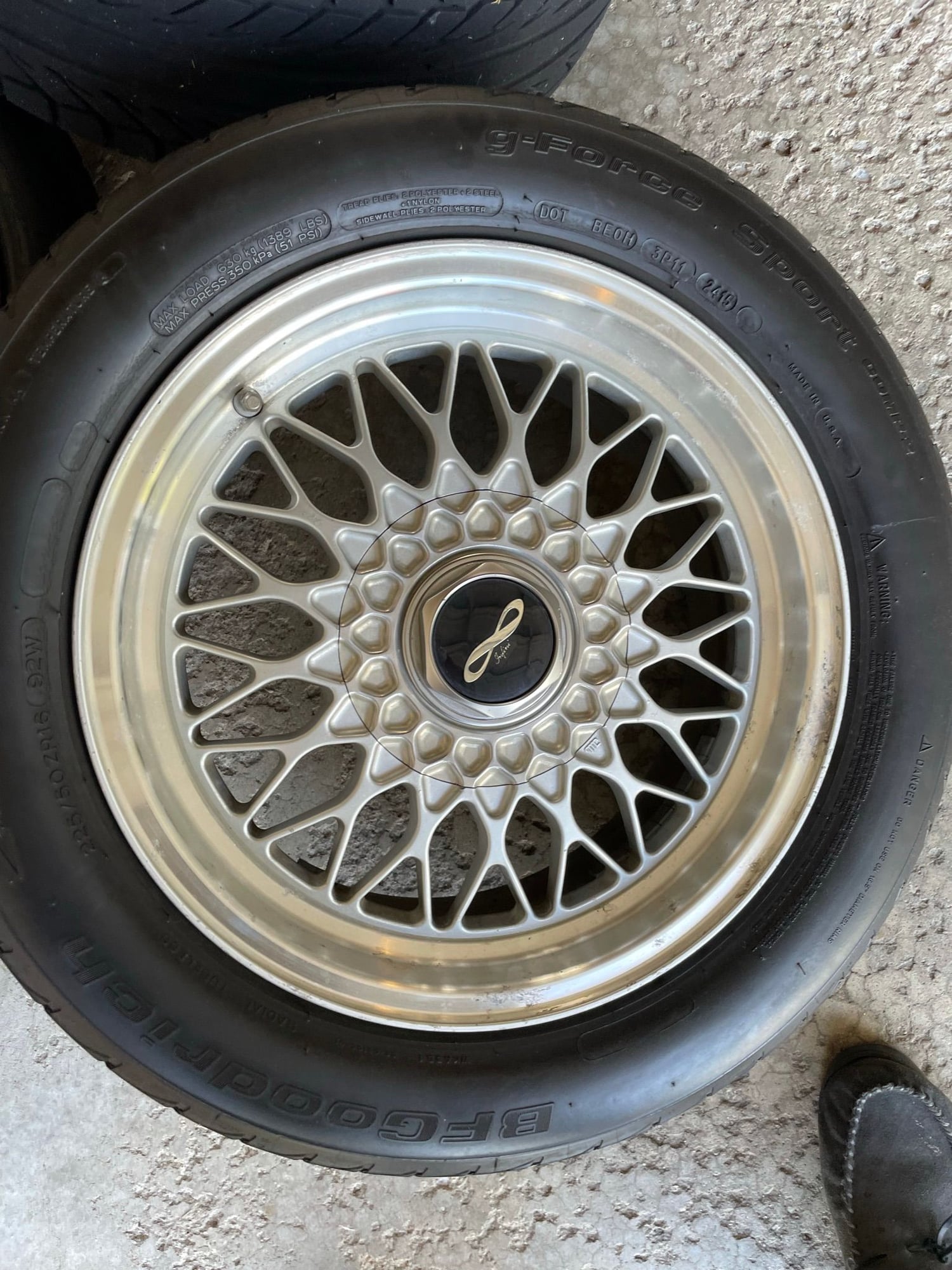 Wheels and Tires/Axles - Infini wheels. - Used - 1986 to 1991 Mazda RX-7 - Saint Louis, MO 63114, United States