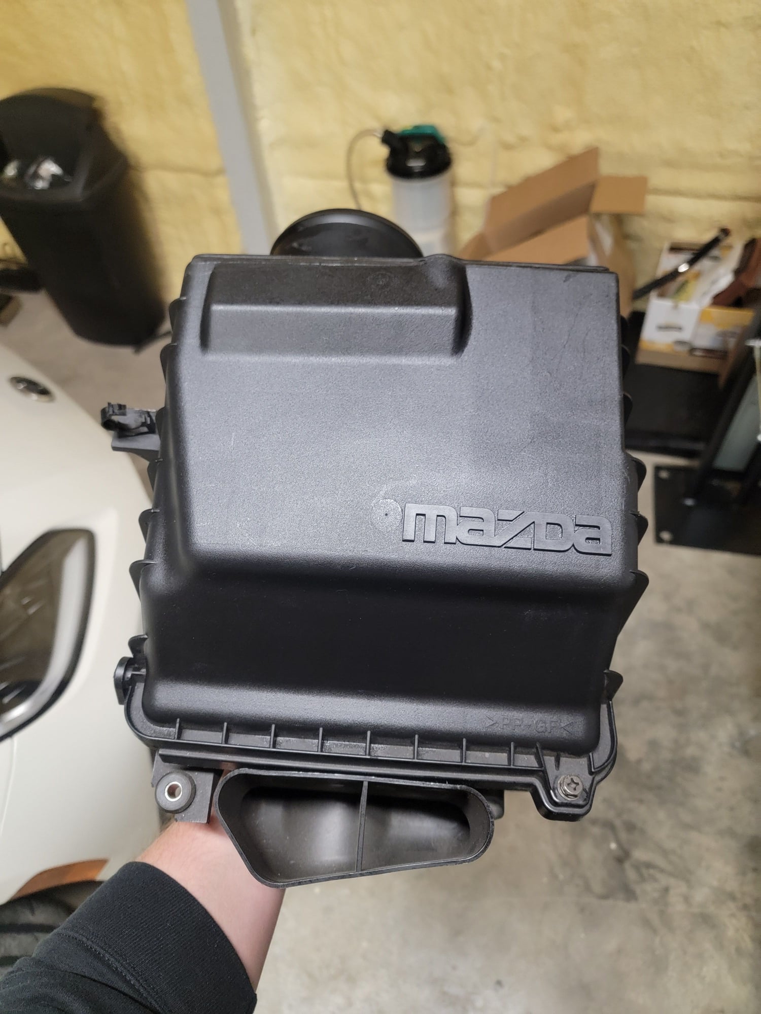 1994 Mazda RX-7 - Factory airbox converted for single turbo w cheap bastard mod - Engine - Intake/Fuel - $300 - West Harrison, IN 47060, United States