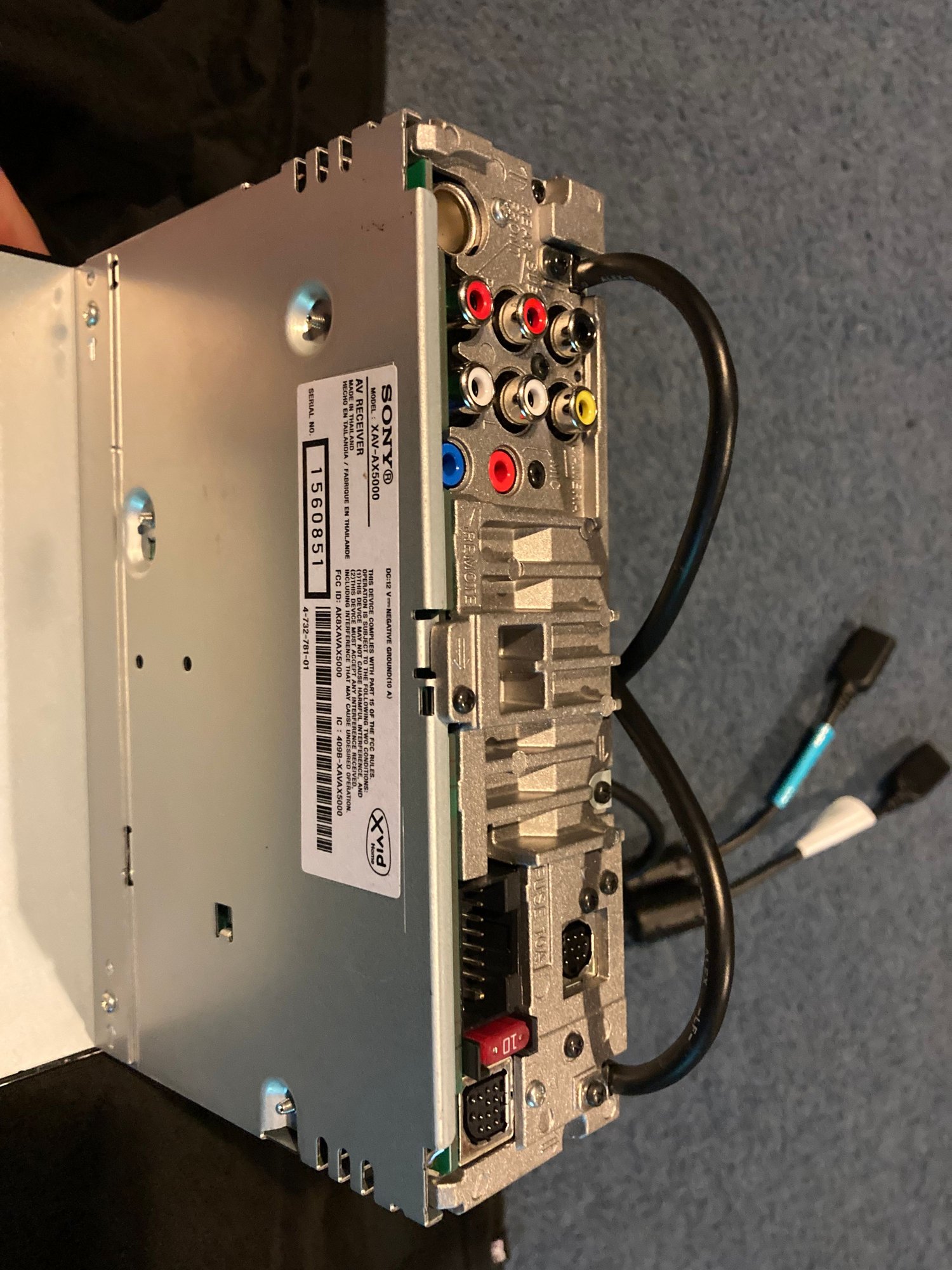 Audio Video/Electronics - Sony Touchscreen Receiver/ Sony Amplifier/ Audison Subwoofer - Used - 1993 Mazda RX-7 - East Trpy, WI 53120, United States