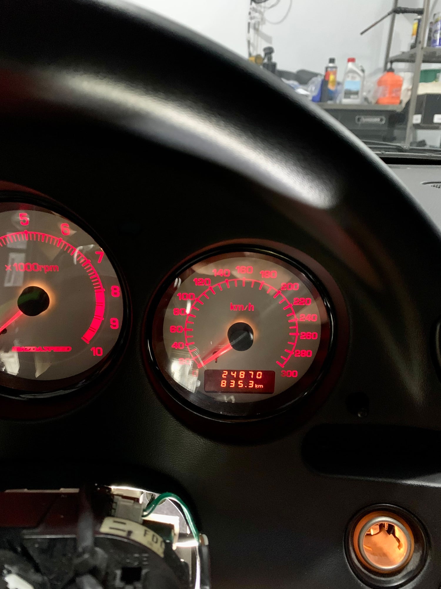Engine - Electrical - Mazdaspeed Dash and Wheel for Sale - Used - 1993 to 2002 Mazda RX-7 - Allentown, PA 18031, United States
