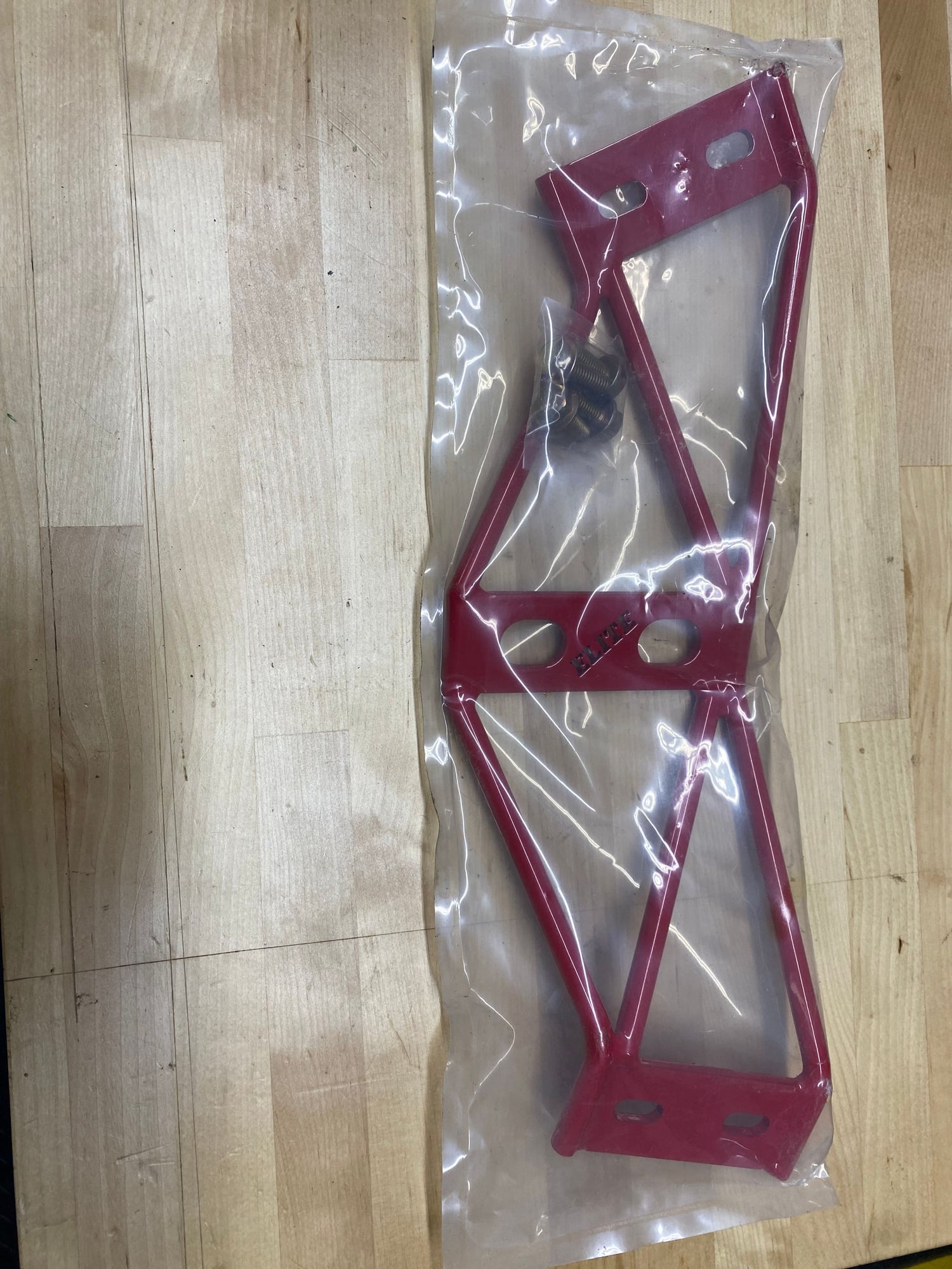 Exterior Body Parts - Elite Transmission Brace (red) - New - New - 0  All Models - Dallas, TX 75236, United States