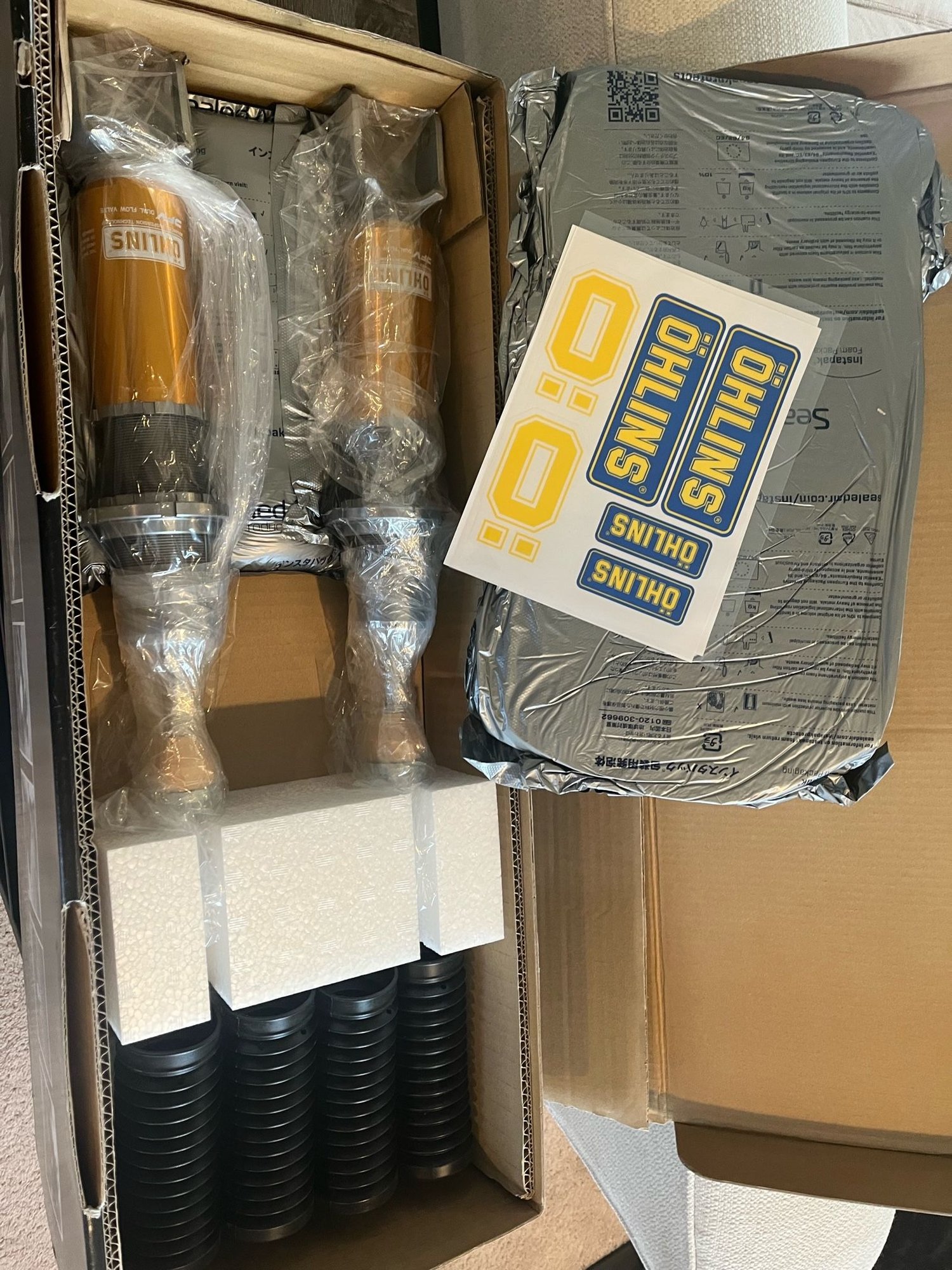 Steering/Suspension - Ohlins road & track dfv coilovers (fd3s) - New - 1992 to 2002 Mazda RX-7 - Charleston, SC 29402, United States