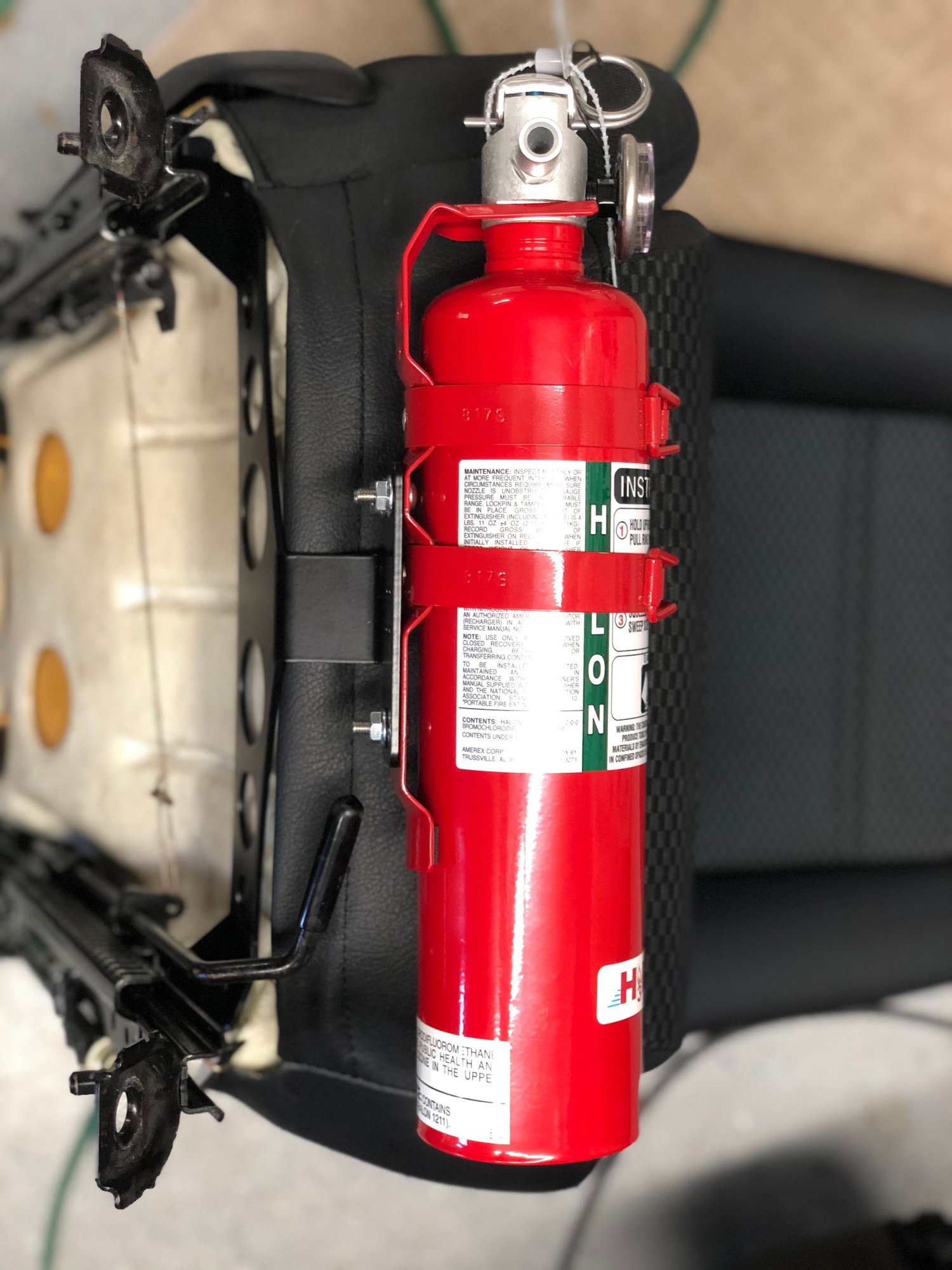 Sakebomb Passenger Seat Mount Fire Extinguisher Review