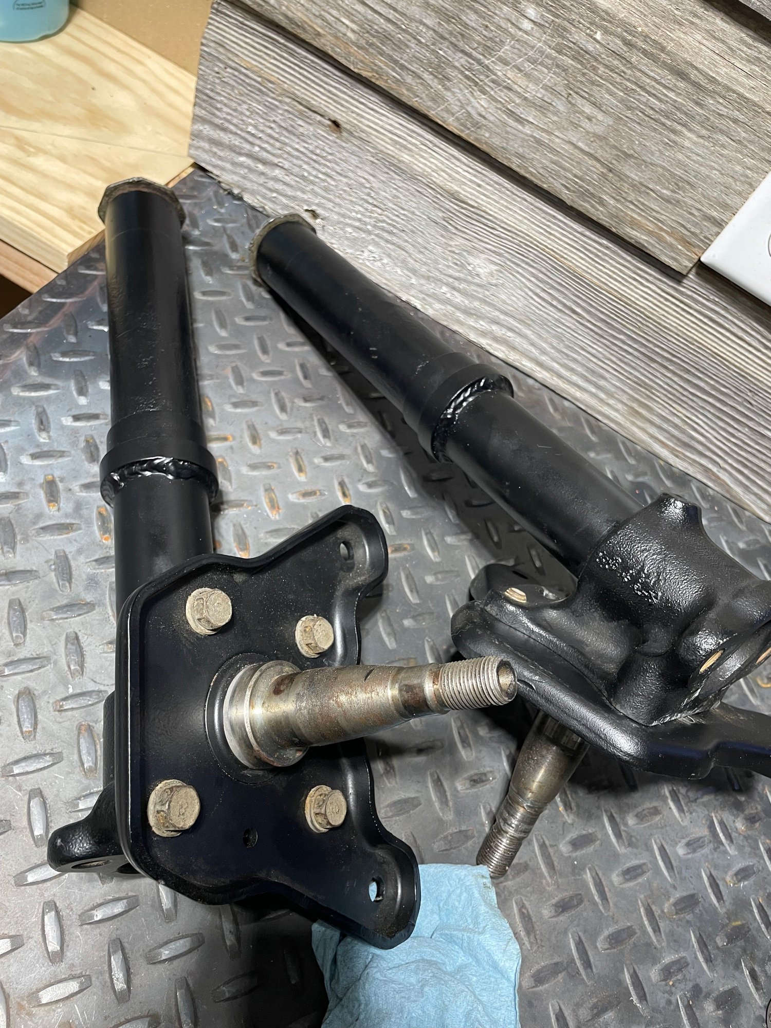 Steering/Suspension - Coilover-Ready Front Spindles - Used - 1978 to 1985 Mazda RX-7 - Minot, ND 58703, United States