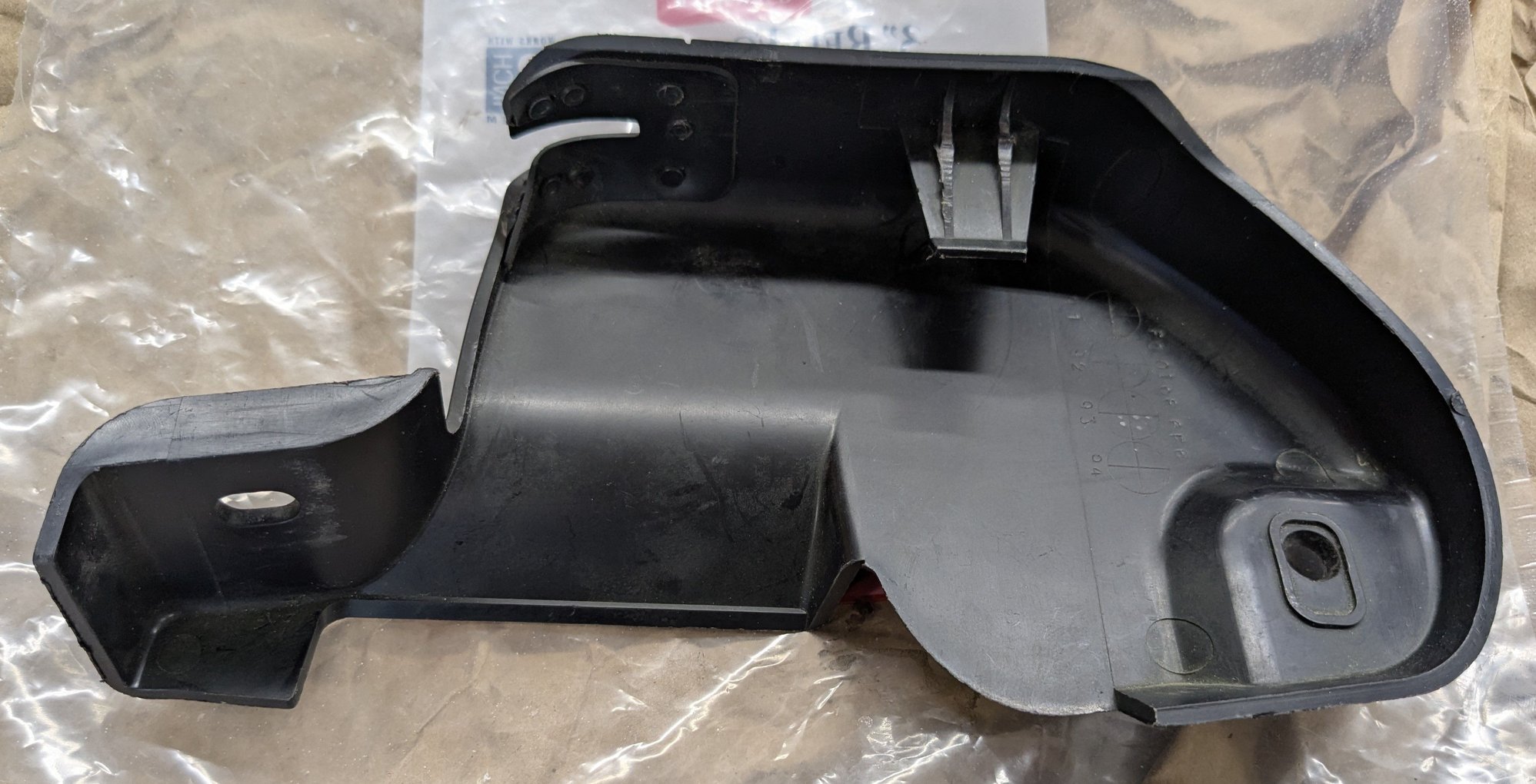 Interior/Upholstery - FD3S Black Hatch / Gas Door release plastic LHD - Used - 1993 to 1995 Mazda RX-7 - Roselle, IL 60172, United States