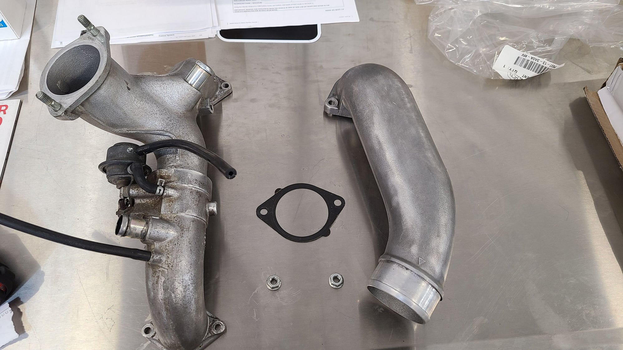 Engine - Intake/Fuel - FD RX7 Efini Turbo Inlet Y pipe - Used - 1993 to 2002 Mazda RX-7 - San Leandro, CA 94577, United States