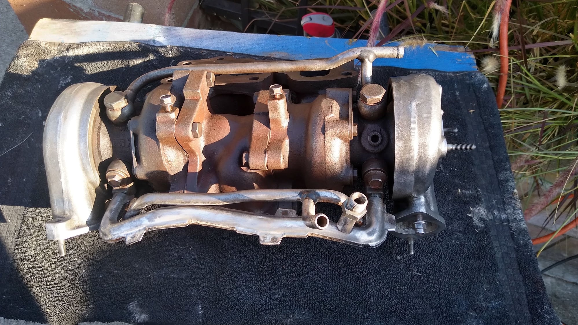 Engine - Intake/Fuel - FD - OEM USDM Twin Turbos & Manifolds - Used - 1993 to 1995 Mazda RX-7 - San Jose, CA 95121, United States