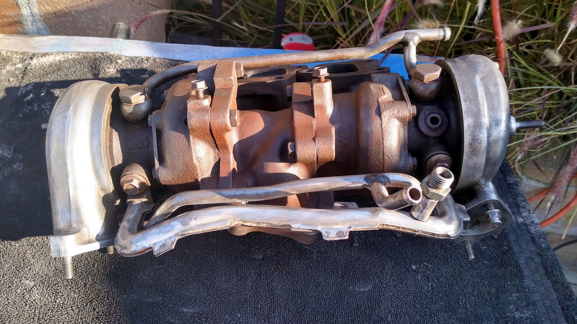 Engine - Intake/Fuel - FD - OEM Twin Turbos & Manifold - Used - 1993 to 1995 Mazda RX-7 - San Jose, CA 95121, United States