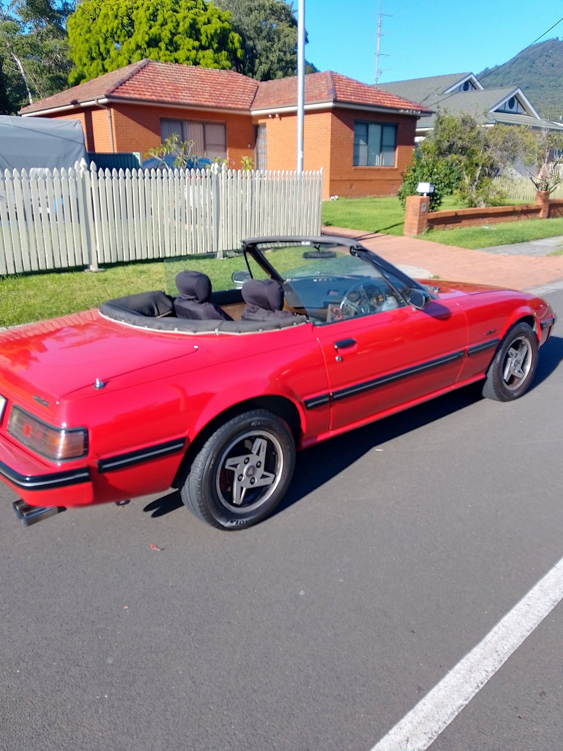 The lines of the convertible are pleasing.  I stopped for a coffee and there was interest in the car.  The opinion was it is a very cool car.  It is a dream to drive, and I can understand why so many were so in the US.
