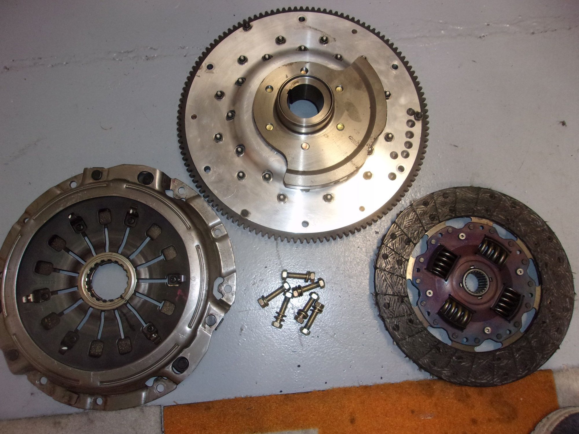 Drivetrain - Light Weight Flywheel Assembly - Used - 1993 to 1995 Mazda RX-7 - Murfreesboro, TN 37130, United States