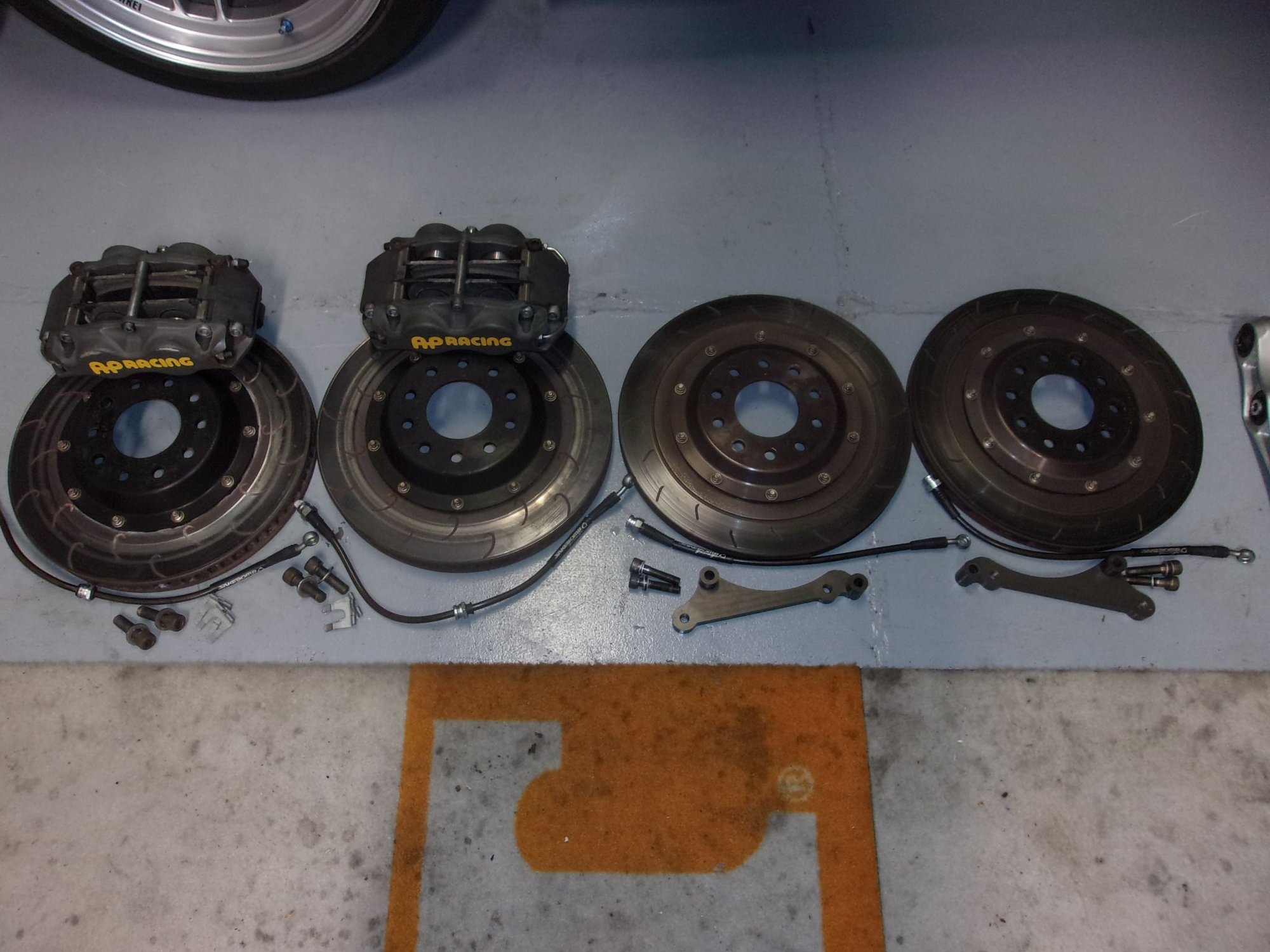Brakes - SBG AP Competition Brake System F&R - Used - 1993 to 2002 Mazda RX-7 - Murfreesboro, TN 37130, United States