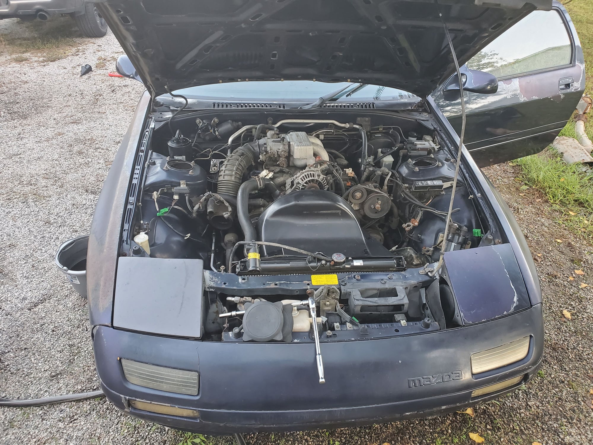1991 Mazda RX-7 - 1991 Mazda RX7 coupe - Used - VIN JM1FC3310M0901091 - 110,000 Miles - Other - 2WD - Manual - Coupe - Blue - Princeton, NC 27569, United States