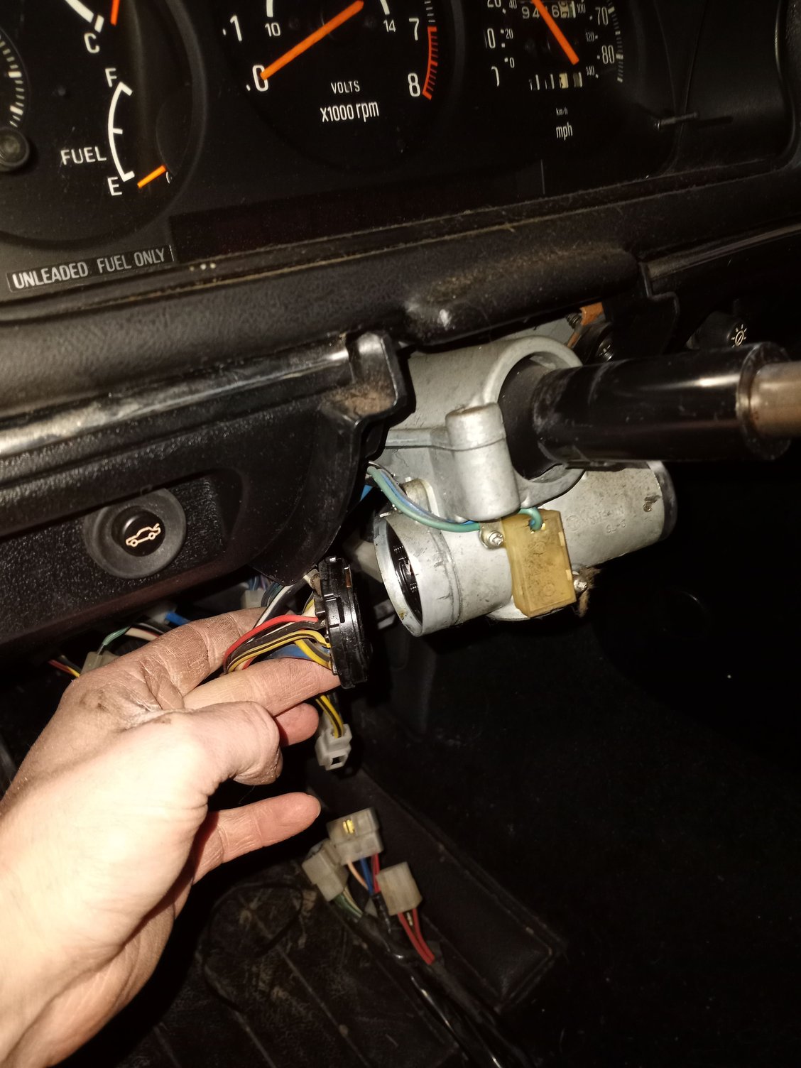 Car tried to start. with no key in ignition!! Mazda